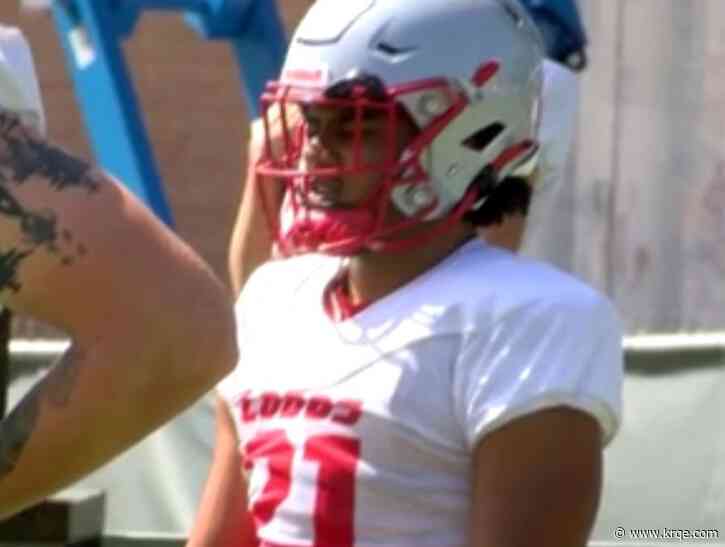 Dorian Lewis looks to make an impact as running back for the Lobos
