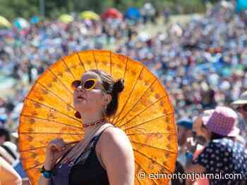 Edmonton weather: Hot, hot, heat; 31 C with the ol' Humidex