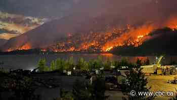 More wildfire-related evacuation orders downgraded near Adams Lake in B.C.'s Shuswap
