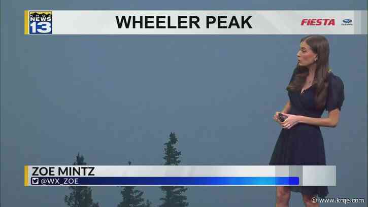 Monsoon moisture continues to surge across New Mexico Monday