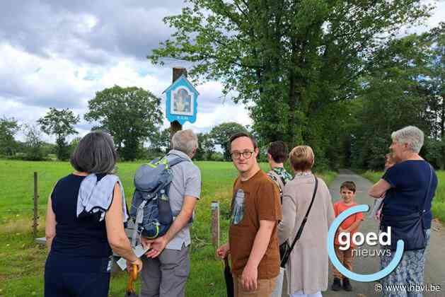 Kapelletjesroute feestelijk ingewandeld in Genendijk