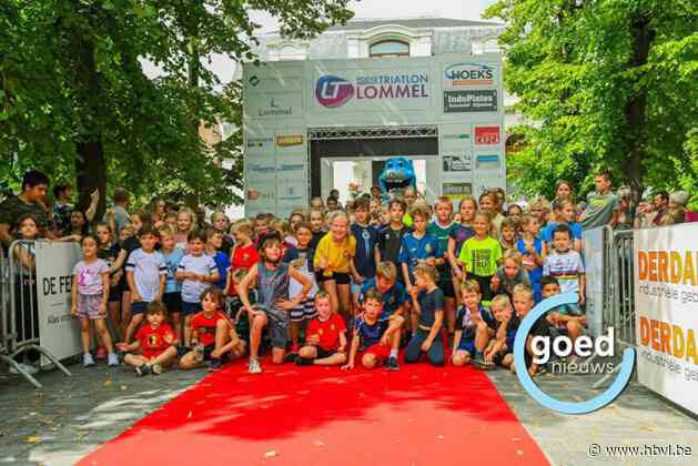 128 kinderen zwemmen, fietsen en lopen op 33ste Iron Kid