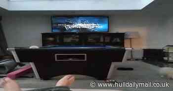 Dad's true identity rumbled as he sat with his feet up watching Spider-Man