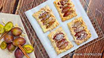 Keine Zeit zum Backen, aber Kuchengelüste? Probieren Sie Zwetschgen-Blätterteig-Teilchen