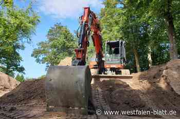 Bad Oeynhausen: Arbeiten für provisorischen Busbahnhof gehen voran