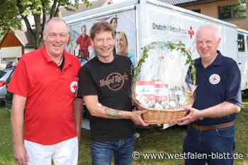 Niemand hat in Delbrück öfter Blut gespendet als dieser Mann