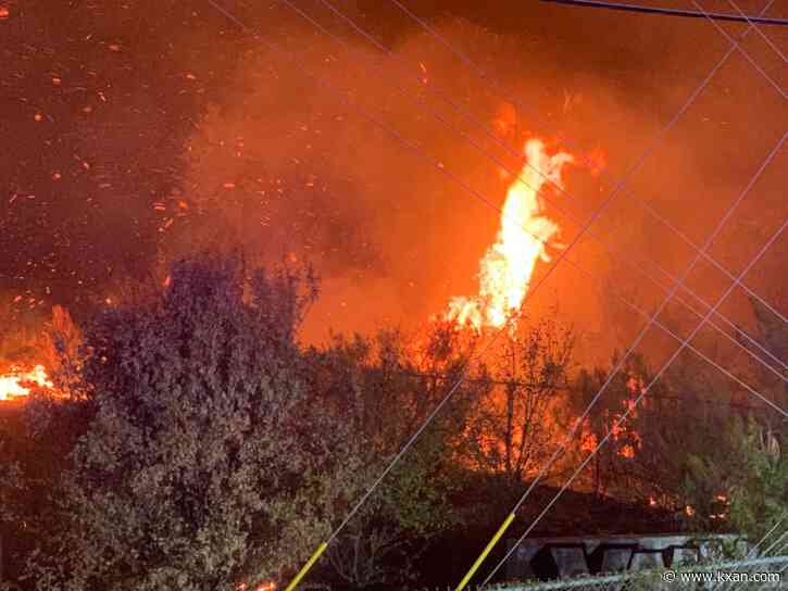 AFD contains brush fire near I-35, Stassney