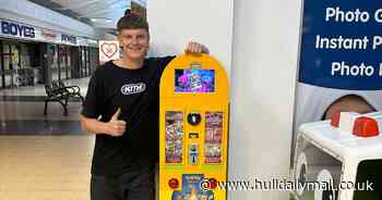 Hull a 'Pokémon hotspot' as second trading card vending machine opens
