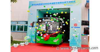 Auslieferungszeremonie der ersten Charge von 1.000 Zhongtong-Bussen, die von Kirgisistan bestellt wurden