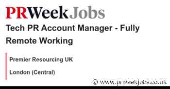 Premier Resourcing UK: Tech PR Account Manager - Fully Remote Working