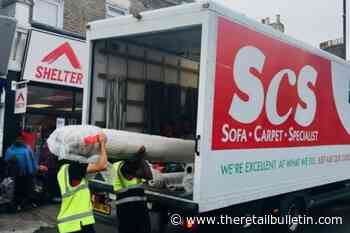 Furniture retailer hits donation milestone for Shelter