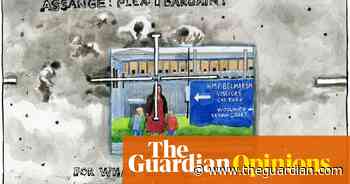 Steve Bell on reports Julian Assange may be offered a plea deal – cartoon
