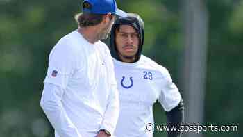 Colts' Jonathan Taylor back with team, but RB still wants to be traded and remains on PUP list, per report