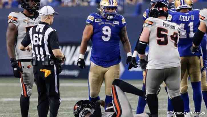 Defensive tackle Walker being rewarded for his patience with Blue Bombers