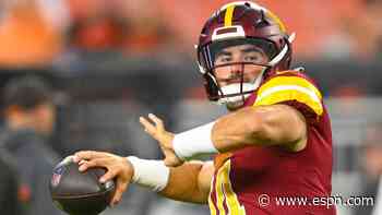 Commanders' joint practices with Ravens key for Sam Howell, fast start