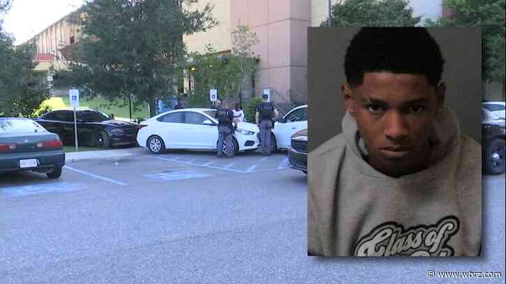 Driver crashed stolen car at L'Auberge Casino after lengthy, high-speed chase