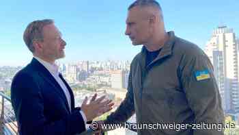 Lindner besucht Kiew - „Ukraine darf nicht verlieren“