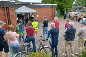 Zu Fuß zu den Musikern