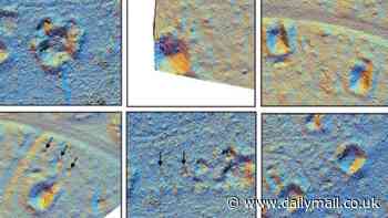 Uncovering the secrets of one of WWII's bloodiest battles: Archaeologists use drones to peer through the dense forest cover of the battlefield of the Battle of the Bulge - revealing previously unknown dugouts, bomb craters and artillery emplacements