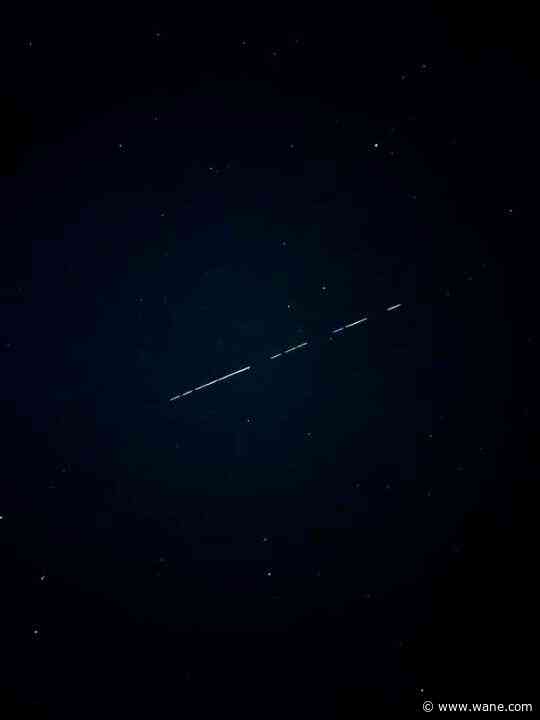 Not just meteors were in the sky over the weekend