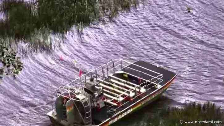 13 injured when two airboats crash in central Florida, officials say