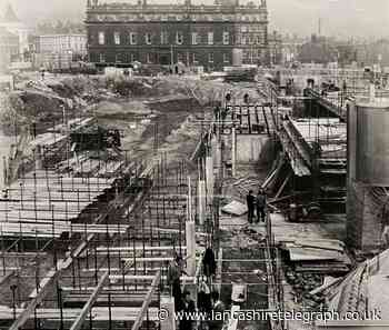 Blackburn was getting ready for its shopping centre