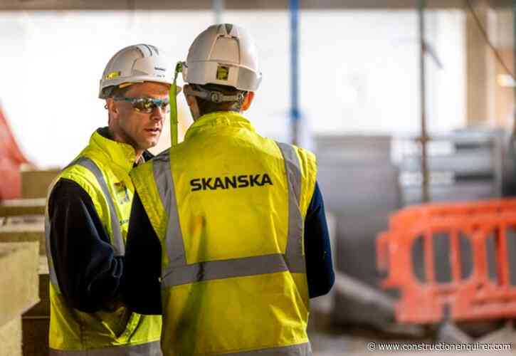 Skanska UK construction profit surges to £55m
