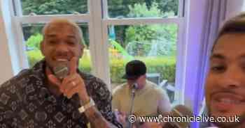 Newcastle's Joelinton throws house party for 27th birthday and does karaoke with Bruno Guimaraes