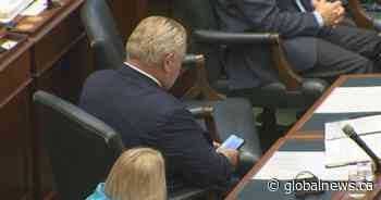 ‘No transparency’: Premier Doug Ford faces questions over use of personal phone