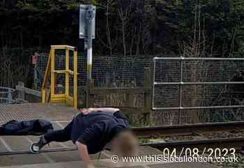 Railway crossing warning as shocking CCTV footage released