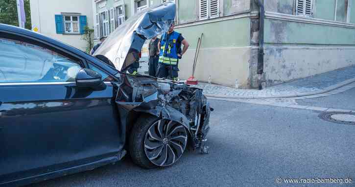 Katze ausgewichen – auf Hauseck geprallt