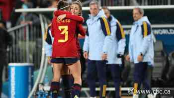 Spain stuns Sweden with dramatic late goal to reach Women's World Cup final
