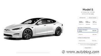 Tesla Model S and X Standard Range offer lower range for less money