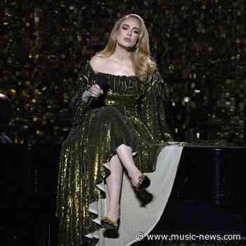 Adele breaks down in tears as she helps couple reveal gender of baby