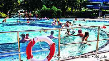 Ein Zukunftsmodell?: Nagold setzt im Badepark weiter auf Security