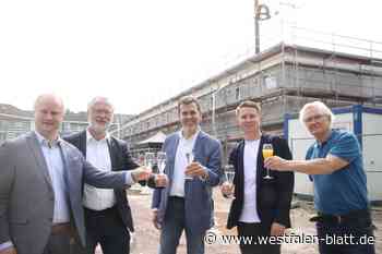 Espelkamp: Richtfest nach drei Monaten