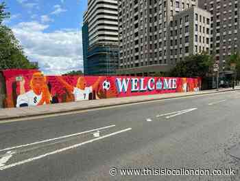 England Women murals unveiled as Lionesses reach World Cup semi-finals