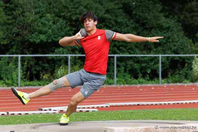 Kamiel Van Raemdonck combineert met succes kogelstoten en discuswerpen met sporthouthakken: “Belgisch record spookt al hele tijd door mijn hoofd”
