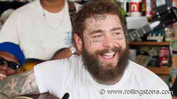 Post Malone Falls Apart, Runs in Circles, Plays Biggest Hits for NPR’s Tiny Desk Concert