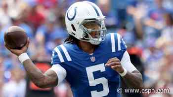 'Shocked' Richardson named Colts' starting QB
