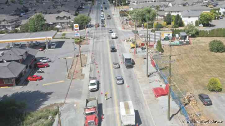 City of Chilliwack says it’s working to lessen construction-related congestion at Vedder/South Sumas