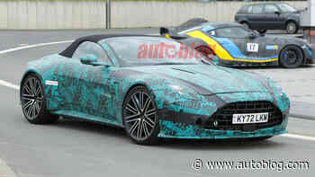 Aston Martin Vantage Volante spy photos reveal fresh face