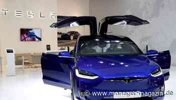 Tesla Aktie Kursrutsch, Aktienkurs im Minus wegen 10.000 Dollar Rabatt