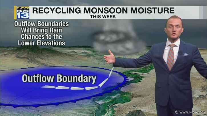 Isolated storms continue through Wednesday