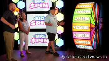 See a Sask. couple spin a giant wheel for a chance to win $500,000