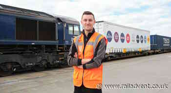 Successful first trip for Tesco double-stacked rail freight container