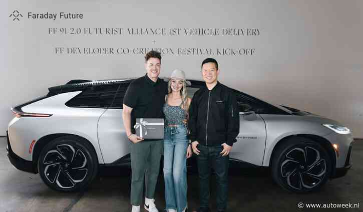 Het is gelukt: Faraday Future levert eerste auto af