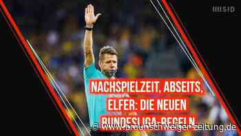 Nachspielzeit, Abseits, Elfmeter: Die neuen Bundesliga-Regeln