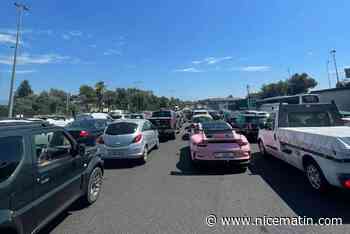 Une collision entre 5 véhicules à hauteur de Villeneuve-Loubet entraîne de gros ralentissements sur l'A8