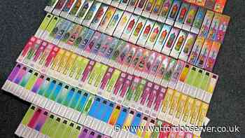 More than 11,000 illegal vapes seized in Herts in 2023